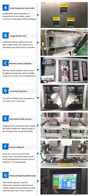 Popcorn Multi Head Packing Machine Accuracy 0.1 - 1.5g