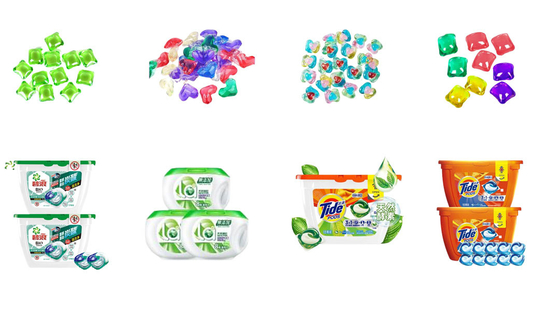 Automatic Laundry Pods PVA Wash Pods Packing Can Filling Packing Machine