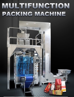 High quality automatic coffee bean gusseted side seal bag sealing pouch packing machine
