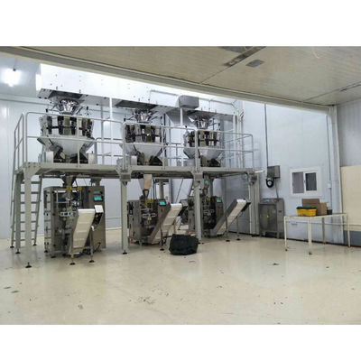 Gusset Bag SS304 5g Snack Food Packaging Machine