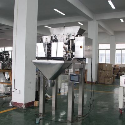 Automaic 4 Head Linear Weigher 500g 1000g Popcorn Snack Weighing