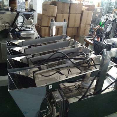 4 Head Linear Weigher 300g 500g 1000g 2000g Weighing For Rice Bean