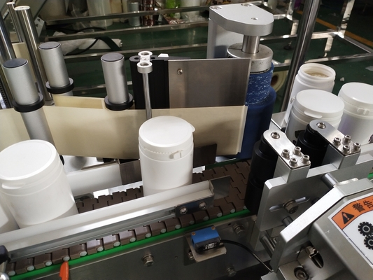 Snack Juice Round Bottle Labeling Machine Automatic CE Certification