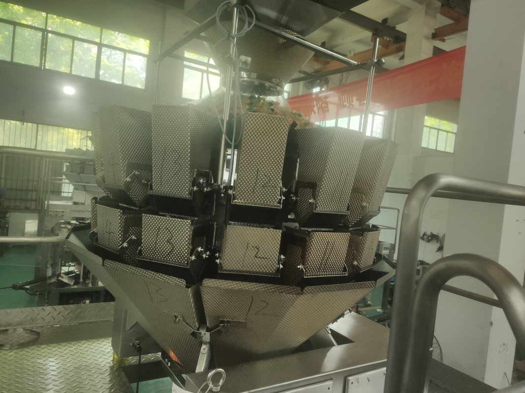 Automatic Laundry Detergent Pods Filling Packing Machine With Multihead Weigher