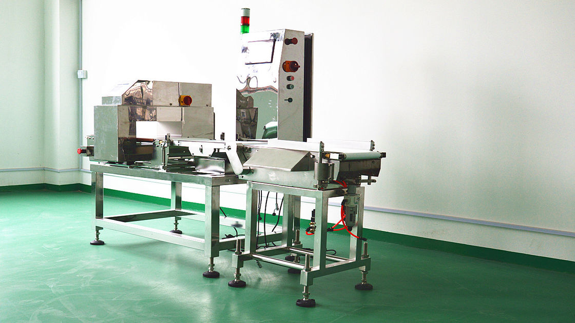 Zero Tracking Online Check Weigher Machine For Food Package 140pcs/Min